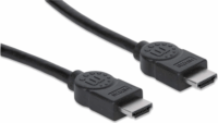 Manhattan HDMI 1.4 apa - HDMI 1.4 apa Kábel 1m - Fekete