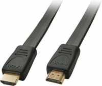 Lindy HDMI 2.0 apa - HDMI 2.0 apa Kábel 0.5m - Fekete