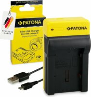 Patona PT151589 Canon BP-808/820/827/828 slim USB Akkumulátor töltő