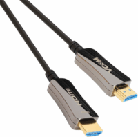 VCOM D3742A HDMI - HDMI 2.0 Aktív optikai kábel 40m - Fekete