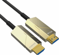 VCOM D3742P HDMI - HDMI 2.0 Aktív optikai kábel 30m - Fekete