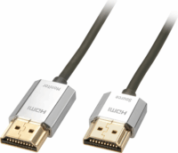 Lindy HDMI 2.0 apa - HDMI 2.0 apa Kábel 3m - Fekete