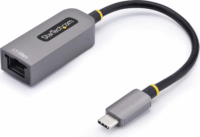 StarTech USB-C apa - RJ45 Ethernet anya 2.5G Átalakító Adapter - Szürke