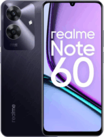 Realme Note 60 6/128GB 4G Dual SIM Android Okostelefon - Fekete