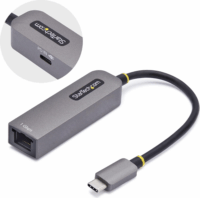 StarTech USB-C apa - RJ45 Ethernet anya Gigabit Átalakító Adapter - Szürke