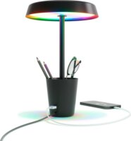 Umbra Cup Smart Akkus Asztali LED lámpa 35 cm - Fekete