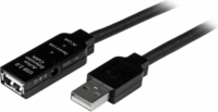 StarTech USB-A - USB-A Hosszabbító Kábel 35m - Fekete