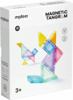 Mideer 7 darabos Mágneses Tangram 3D építőkocka készlet homokórával