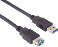 PremiumCord USB-A apa - USB-A anya 3.1 Hosszabbító Kábel 5m - Fekete