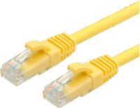 Value 21.99.1022-250 UTP Cat6 RJ45 Patch kábel 0.5m - Sárga