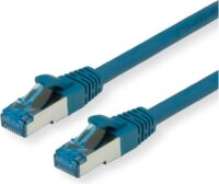 Value 21.99.1994-100 S/FTP Cat6a RJ45 Patch kábel 1.5m - Kék