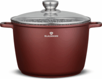 Blaumann BL-4087 6,2L Cerastone Lábas Üveg fedővel Ø 24cm 6.2L - Bronz