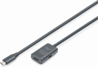 Assmann DA-73108 USB-C apa - USB-C anya 3.2 Hosszabbító kábel 5m - Fekete