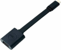 Dell 470-BCFW USB-C apa - USB-A 3.0 anya Átalakító Adapter - Fekete