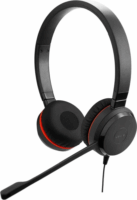 Jabra Evolve 30 II USB-A / USB-C UC Call Center Sztereo Fejhallgató Headset - Fekete