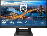 Philips 21,5" 222B1TC/00 16:9 FullHD IPS Érintőképernyős Monitor 75 Hz - Fekete