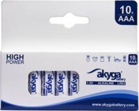 Akyga AKY1970 AAA LR03 1.5V / 1300mAh Ceruzaelem (10db / csomag)