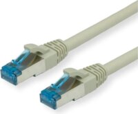 Value 21.99.0868-30 S/FTP Cat6a RJ45 Patch kábel 15m - Szürke