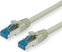 Value 21.99.0860-100 S/FTP Cat6 RJ45 Patch kábel 0.5m - Szürke