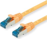 Value 21.99.1932-100 S/FTP Cat6a RJ45 Patch kábel 2m - Sárga