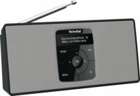 TechniSat Digitradio 2 Bluetooth hordozható DAB + FM Zsebrádió - Fekete / Fehér