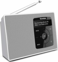 TechniSat Digitradio 2 Bluetooth hordozható DAB+ FM Zsebrádió - Fehér