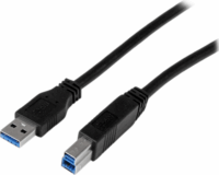 StarTech USB-A apa - USB-B apa 3.0 Nyomtatókábel 1m - Fekete