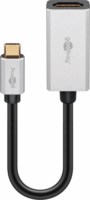 Goobay USB-C apa - HDMI anya Átalakító Adapter - Szürke