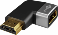 Goobay 72012 HDMI 2.1 apa - HDMI 2.1 apa 270° Toldó Adapter - Fekete