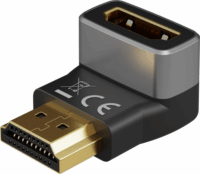 Goobay 72011 HDMI 2.1 apa - HDMI 2.1 apa 270° Toldó Adapter - Fekete