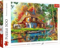 Trefl Tanyasi ház a folyó mellett 500 darabos puzzle