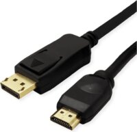 Value 11.99.5786-10 Displayport 1.2 - HDMI 2.0 Kábel 2m - Fekete