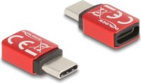 Delock 60689 USB adatblokkoló USB Type-C csatlakozó - USB Type-C aljzat - Piros