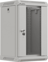 Lanberg 10" Fali rack szekrény 9U 300x300mm - Szürke