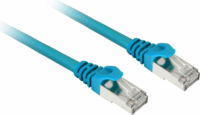 Sharkoon S/FTP Cat6 Patch kábel 10m - Kék