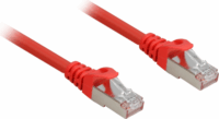 Sharkoon S/FTP Cat6a Patch kábel 3m - Piros