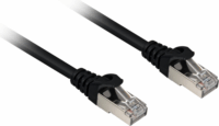 Sharkoon S/FTP Cat6a Patch kábel 3m - Fekete