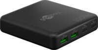 Goobay 70764 2xUSB-A / 2xUSB-C Hálózati Gyorstöltő Adapter 100W - Fekete