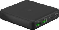 Goobay 65813 2xUSB-A / 2xUSB-C Hálózati Gyorstöltő Adapter 65W - Fekete