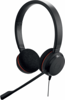 Jabra Evolve 20 SE USB-A / USB-C MS Teams Call Center Sztereo Headset Fejhallgató - Fekete