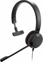 Jabra Evolve 30 II USB-A / USB-C MS Teams Call Center Mono Headset - Fekete