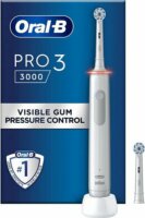 Oral-B Pro 3 3000 Sensitive Forgó-Oscilláló Elektromos Fogkefe - Fehér