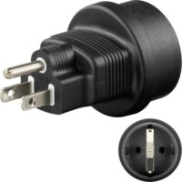 Goobay 95308 Európa-->USA/Japán 250V Utazó Adapter