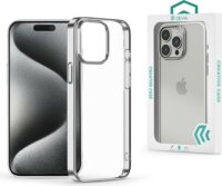 Devia Glimmer Apple iPhone 15 Pro Hátlapvédő Telefontok - Átlátszó / Ezüst