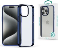 Devia Glimmer Apple iPhone 15 Pro Hátlapvédő Telefontok - Átlátszó / Kék