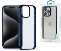 Devia Glimmer Apple iPhone 15 Pro Max Hátlapvédő Telefontok - Átlátszó / Kék