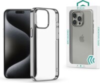 Devia Glimmer Apple iPhone 15 Pro Max Hátlapvédő Telefontok - Átlátszó / Arany Titán