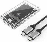 Orico TC10-MS-GR mSATA USB Type-C Külső SSD ház - Átlátszó