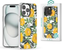 Devia Summer Flower Apple iPhone 15 Hátlapvédő Telefontok - Virágos