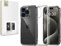 Tech-Protect FlexAir Hybrid Apple iPhone 16 Pro Max Hátlapvédő Telefontok - Átlátszó